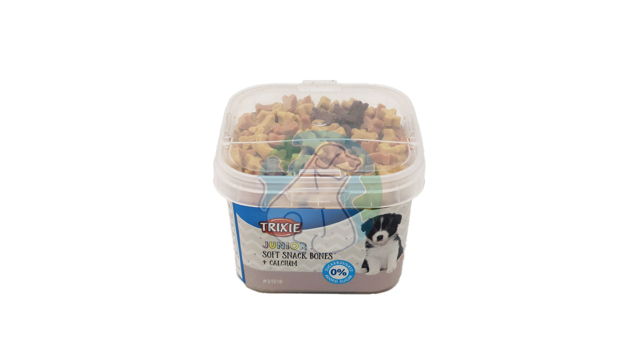 تشویقی جونیور  Trixie Soft snack bones140gr 